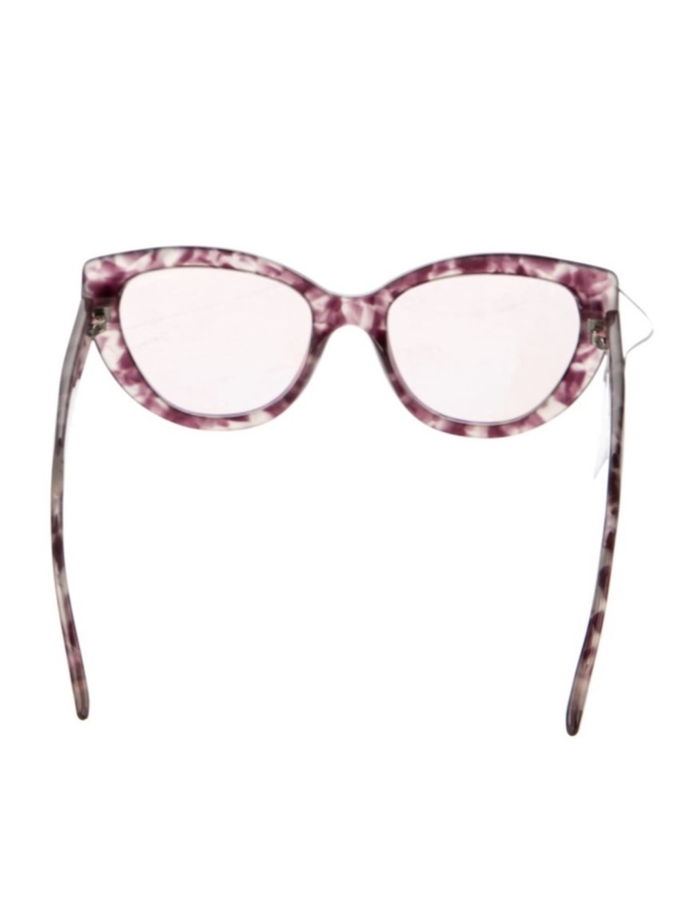 Tom Ford Purple Tortoiseshell Cat Eye Sunglasses w/ Case Pristine - Picture 3 of 3